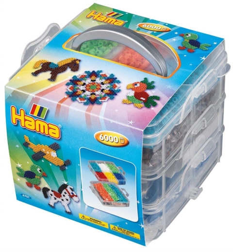 Hama 6701 Kleine Aufbewahrungsbox gefüllt