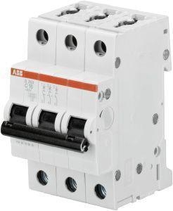 ABB STOTZ-KONTAKT Leitungsschutzschalter, Automat S203-C16 C16A 3polig 6kA