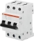 ABB STOTZ-KONTAKT Leitungsschutzschalter, Automat S203-C16 C16A 3polig 6kA