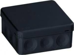 ABB STOTZ-KONTAKT Abzweigkasten AP9/M schwarz 2,5qmm 400V...
