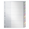 1278 Register - PP, blanko, A4, 20 Blatt, grau