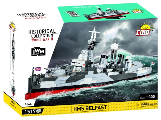 COBI 4844 Konstruktionsspielzeug HC WWII HMS