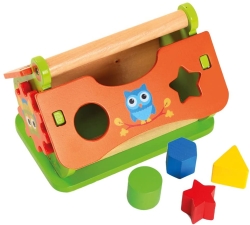 Bino & Mertens Steckspiel Holzhaus
