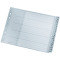 1262 Register - A - Z, PP, A4 Überbreite, 18 cm hoch, 20 Blatt, grau