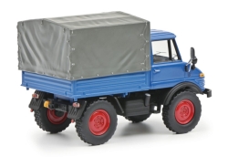 Schuco 450314900 Unimog 406 mit Plane 1:43