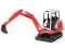 Bruder 02432 Schaeff HR16 Minibagger 1:16