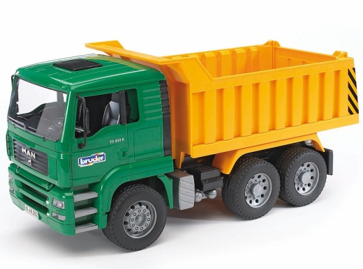 Bruder 02765 MAN TGA LKW mit Kippmulde 1:16