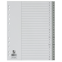 Register - A - Z, PP, ohne Index, A4 Überbreite, 24...