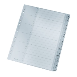 1261 Register - A - Z, PP, A4 Überbreite, 24 Blatt,...