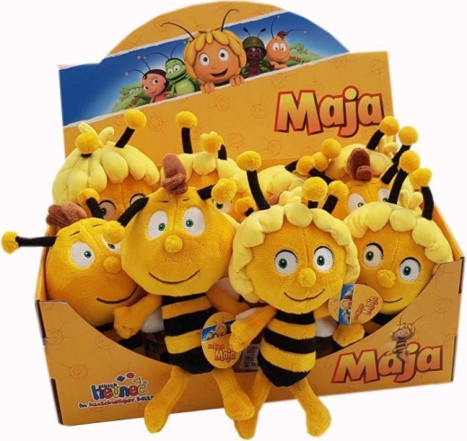 Biene Maja Plüschfiguren 2 fach sortiert Display