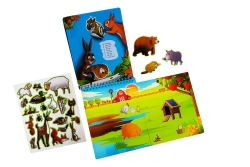 Qwi Toy 3 in 1 Spielbuch Tiere