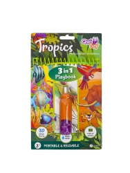 Qwi Toy 3 in 1 Spielbuch Tropics