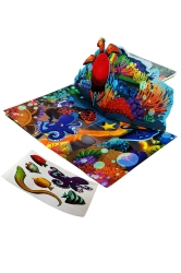 Qwi Toy 3 in 1 Spielbuch Tropics