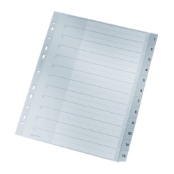 1282 Zahlenregister - 1-12, PP, A4 Überbreite, 12...