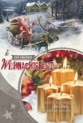 Weihnachtskarten 100 Stück 8 Motive