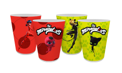 Miraculous / Ladybug Trinkbecher 4er Set 300ml