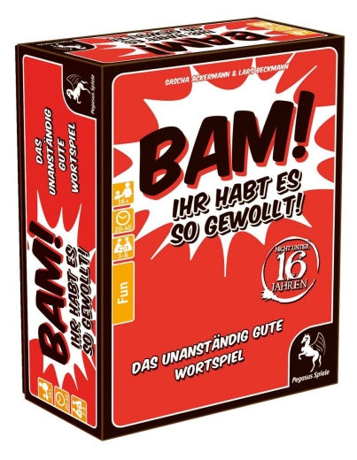 Pegasus Spiele 18302G BAM Ihr habt es so gewollt