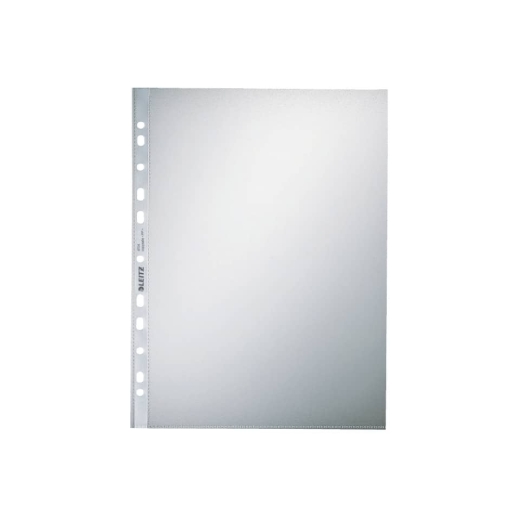 4704 Prospekthülle Standard, A4, PP, genarbt, 0,10 mm, dokumentenecht, farblos, 100 Stück