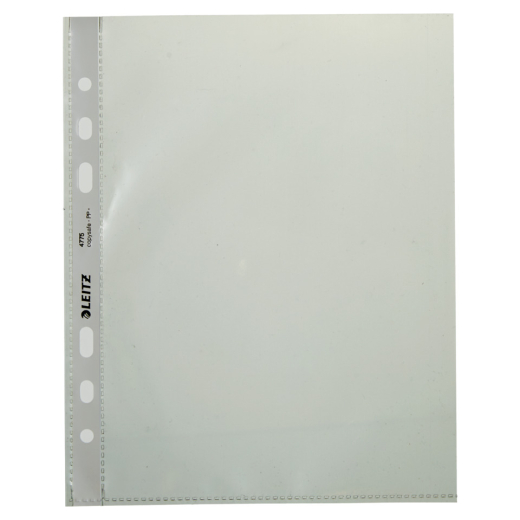 4775 Prospekthülle Standard, A5, PP, glasklar, 0,08 mm, dokumentenecht, farblos, 100 Stück