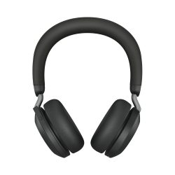 Jabra Headset Evolve2 75 USB-C MS Teams mit Ladestation black Zertifiziert für Microsoft Teams
