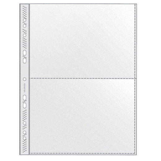 Sammelhülle - A4, 2-tlg., glasklar, 12 mym