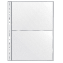 Sammelhülle - A4, 2-tlg., glasklar, 12 mym