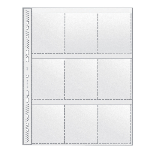 Sammelhülle - A4, 9-tlg., glasklar, 12 mym