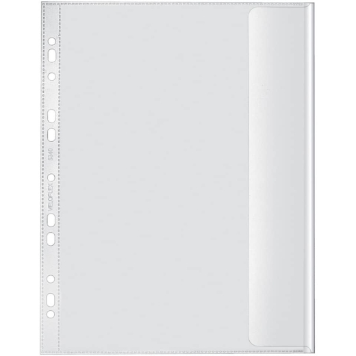 Dokumentenhülle EURO - A4, PP, genarbt, transparent