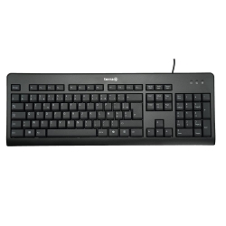 TERRA Keyboard 1500 Corded [FR] USB black/noir Copilot...