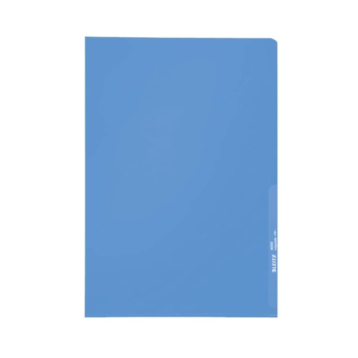 4000 Standard Sichthülle A4 PP-Folie, genarbt, blau, 0,13 mm