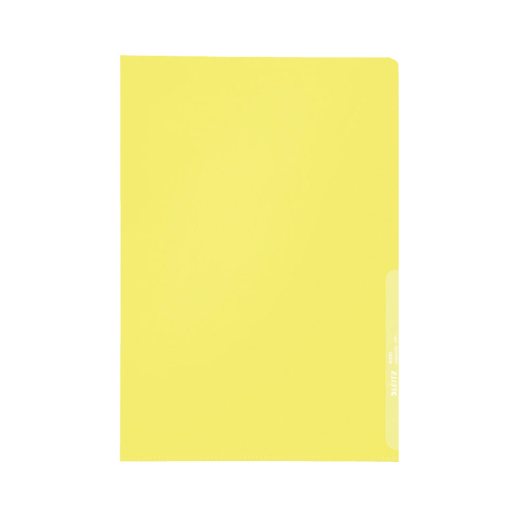 4000 Standard Sichthülle A4 PP-Folie, genarbt, gelb, 0,13 mm