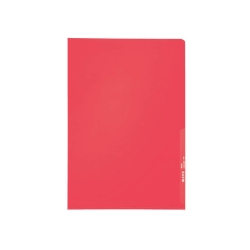 4000 Standard Sichthülle A4 PP-Folie, genarbt, rot,...