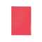 4000 Standard Sichthülle A4 PP-Folie, genarbt, rot, 0,13 mm