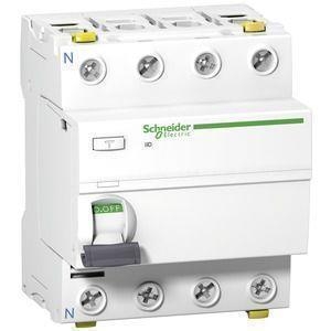 SCHNEIDER ELECTRIC FI-Schutzschalter, FI A9Z21440 IID 4polig 40/0,03A