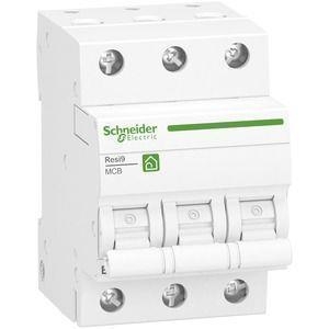 SCHNEIDER ELECTRIC Leitungsschutzschalter, Automat Resi9 3P B16A Charakteristik 6kA