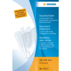 5013 Ausweishüllen - 58x87 mm für...