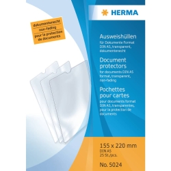 5024 Ausweishüllen - 155x220 mm für Format DIN...