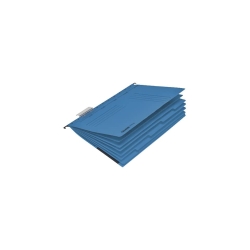 Personalhefter - DIN A4, Karton, 5fach-Register, blau