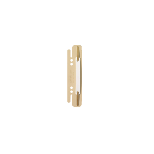6130 Einsteck-Heftstreifen, PVC, sand, 25 Stück
