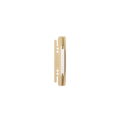 6130 Einsteck-Heftstreifen, PVC, sand, 25 Stück