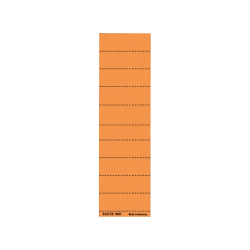 1901 Blanko-Schildchen - Karton, 100 Stück, orange