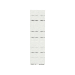 1901 Blanko-Schildchen - Karton, 100 Stück, weiß