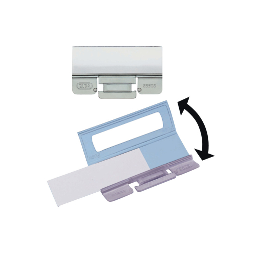 vertic® Komfort-Sichtreiter, 58 x 20 mm, 4-zeilig, 25 Stück