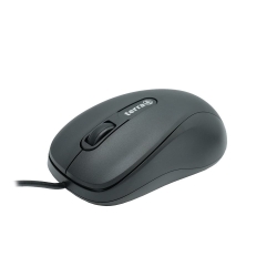 TERRA Mouse 1500 Corded USB black 3 Tasten, symmetrisch,...