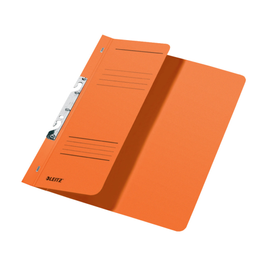 3744 Schlitzhefter, 1/2-Vorderdeckel, A4, kfm. Heftung, Manilakarton 250 g/qm, orange