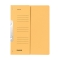 Einhakhefter A4 1/2 Vorderdeckel kfm. Heftung, chamois, Manilakarton, 250 g/qm