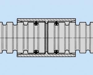 HEGLER Profildichtung DN160 für HEKAPLAST aus Elastomeren