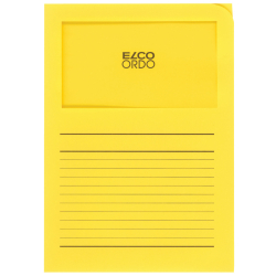 Sichtmappen Ordo classico - gelb, 120g, 100 Stück,...