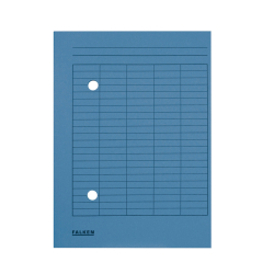 Umlaufmappe - A4 blau, Manilakarton, 250 g/qm