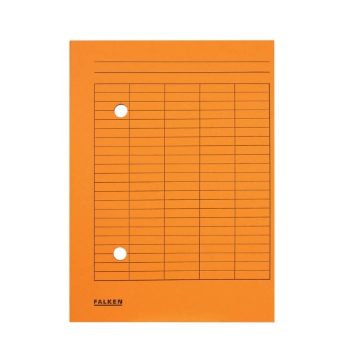 Umlaufmappe - A4, orange, Manilakarton, 250 g/qm